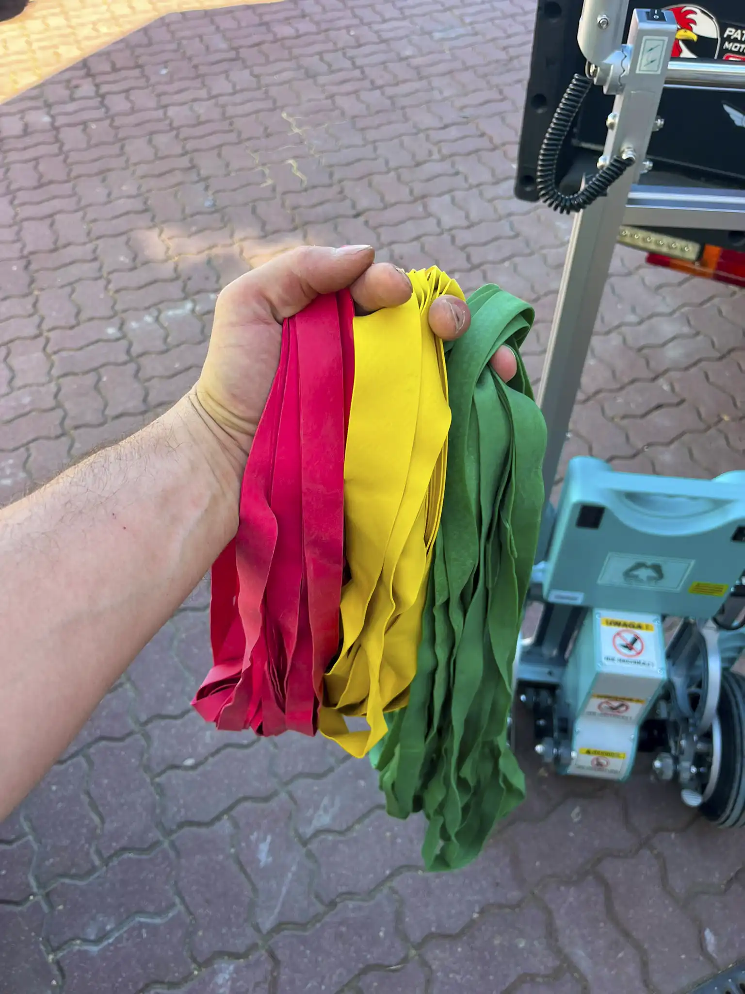 Materiały i akcesoria transportowe wykorzystywane podczas realizacji WHM